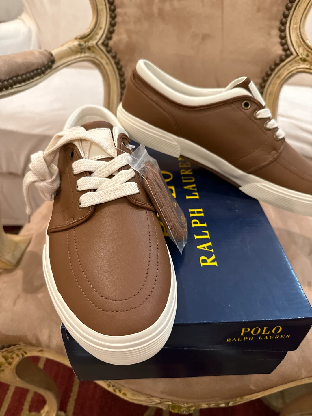 Polo Ralph Lauren Faxon Low Sneaker - Size 9D - photo 5