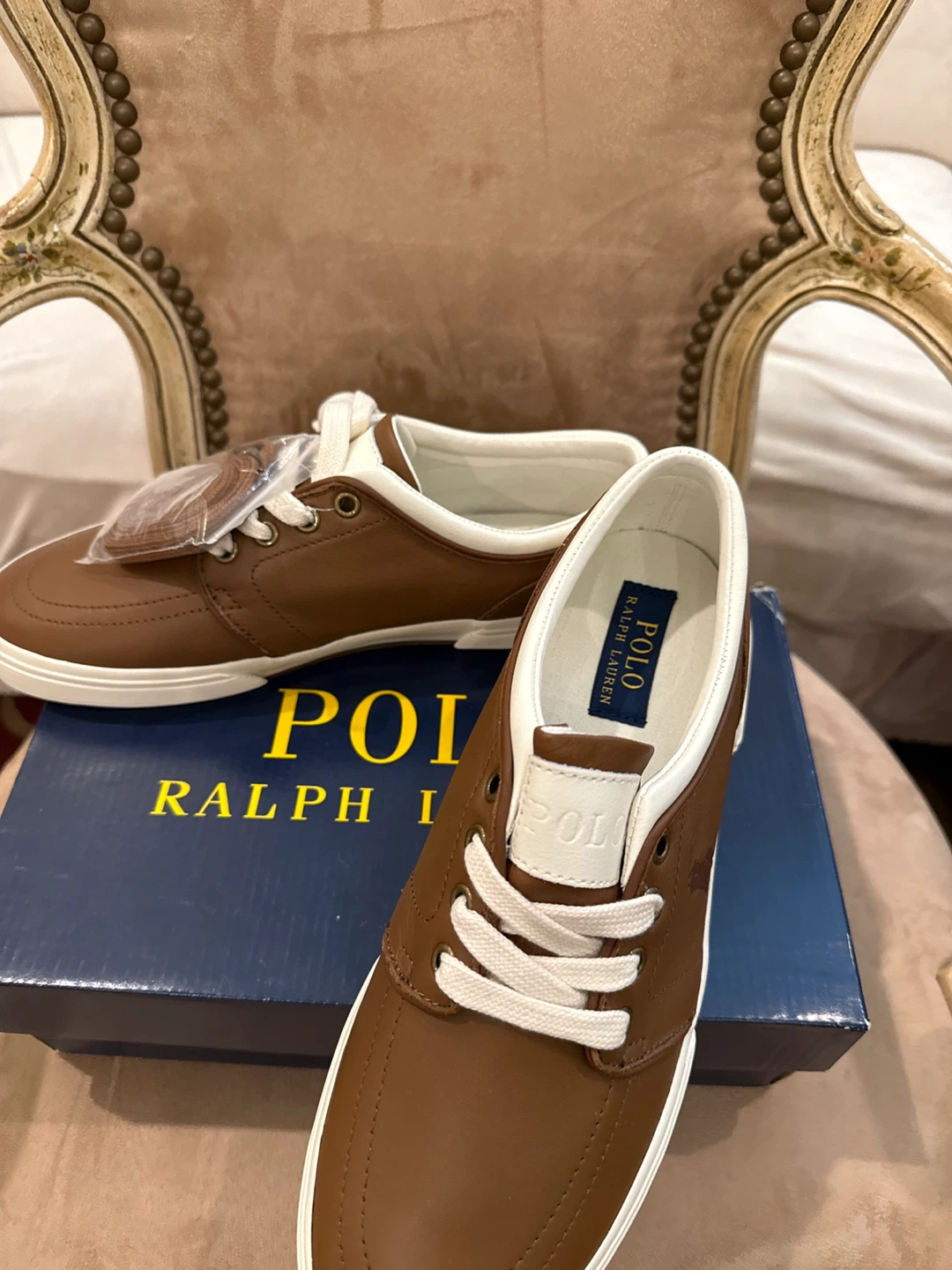 Polo Ralph Lauren Faxon Low Sneaker - Size 9D - photo 2