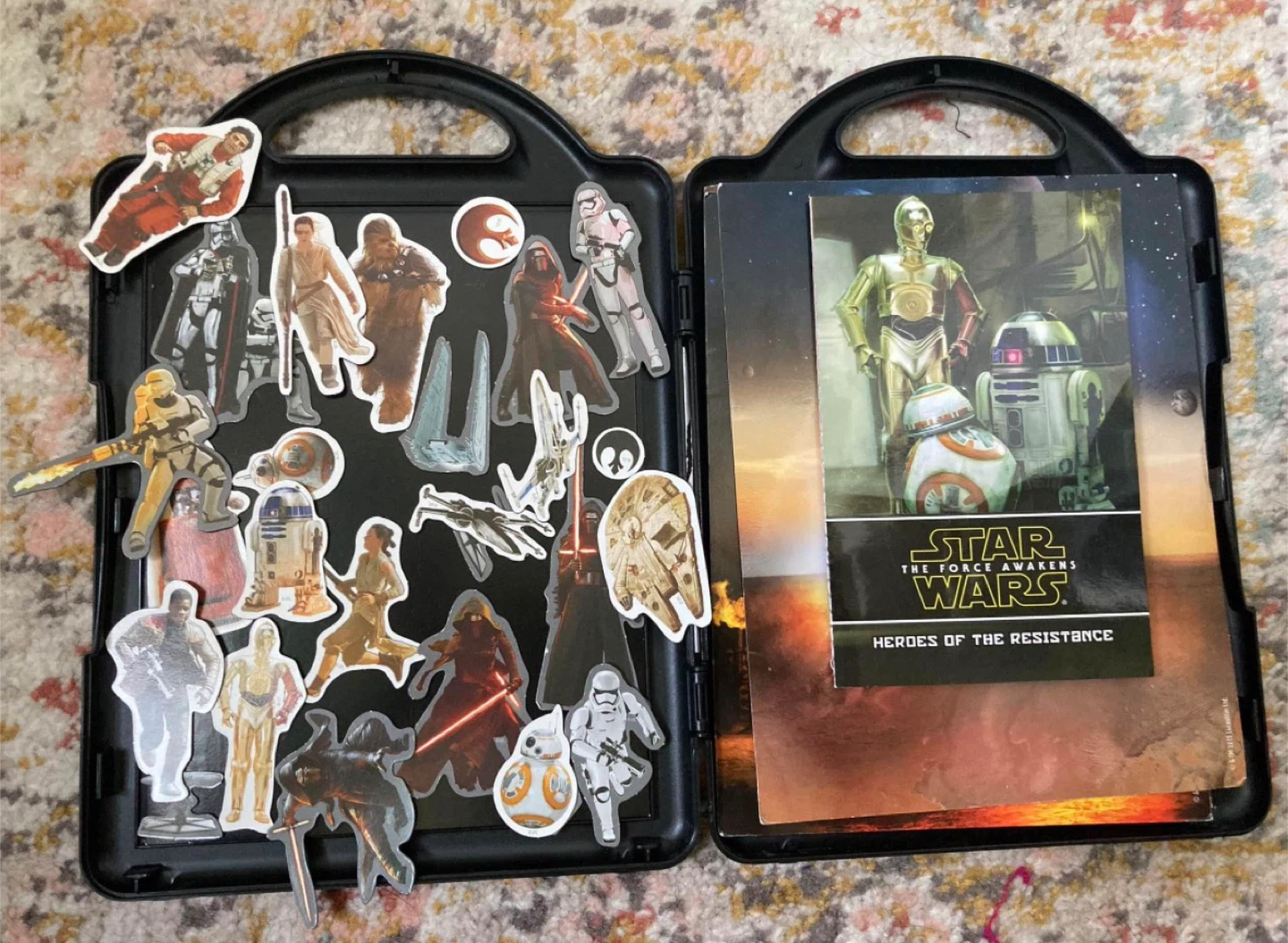 star wars book and magnetic play set 🥕 - photo 2