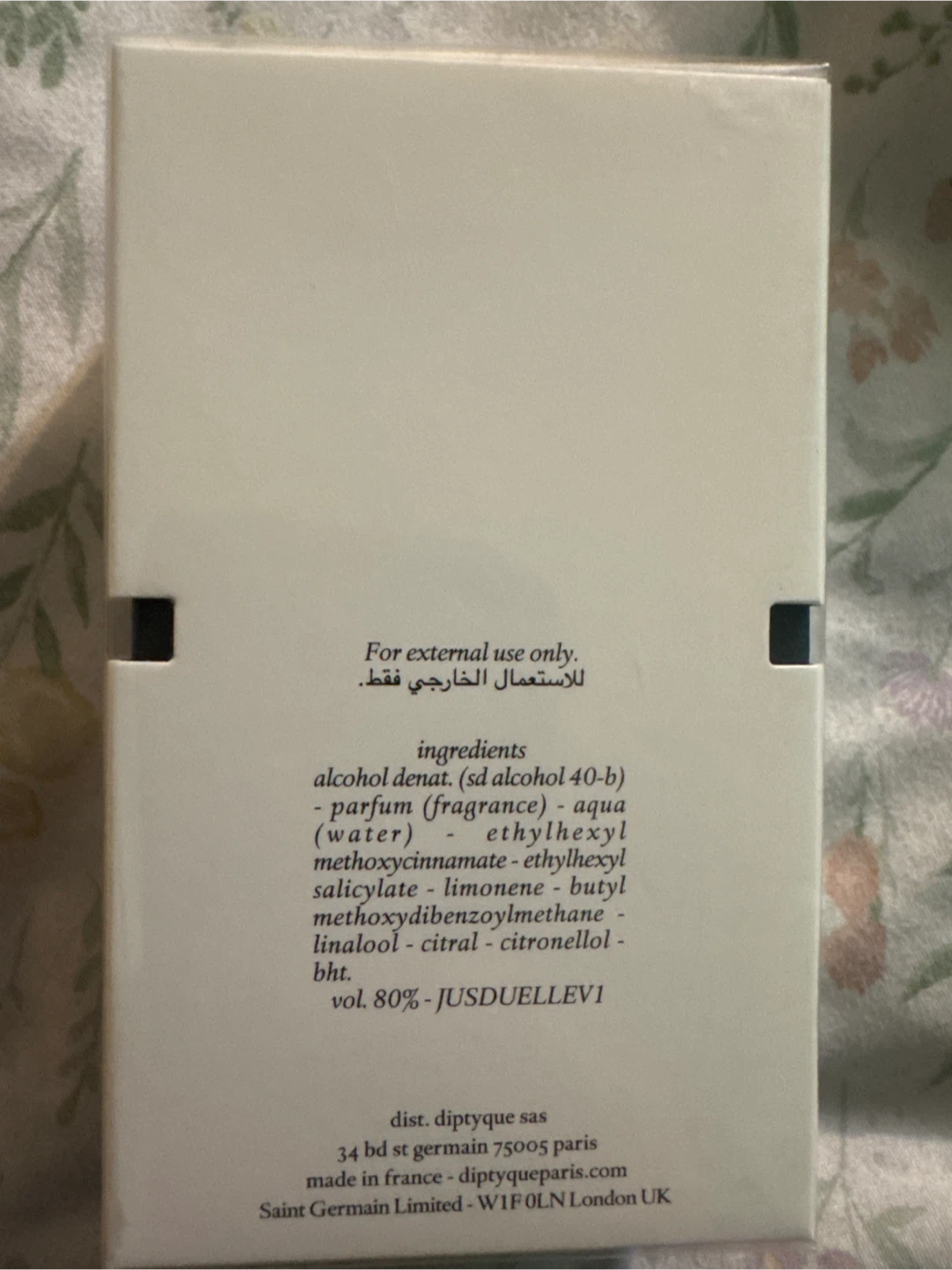 Diptyque Eau Duelle Eau de Toilette 50ml - photo 2
