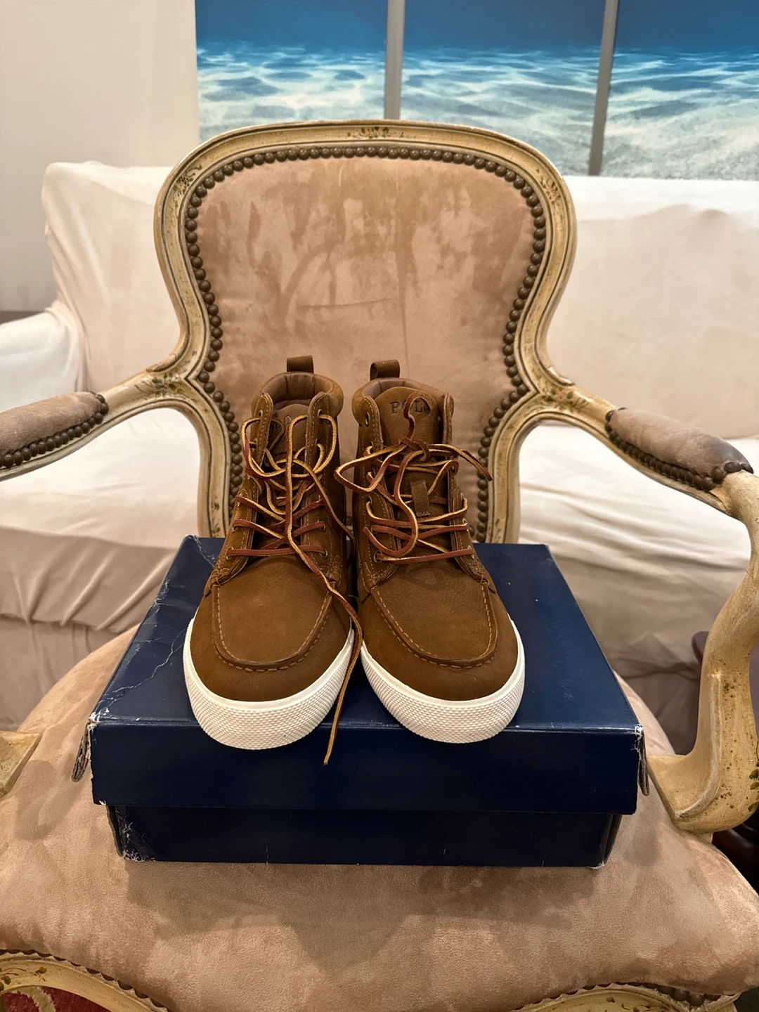 Polo Ralph Lauren Brown Boots - Size 9D - photo 5