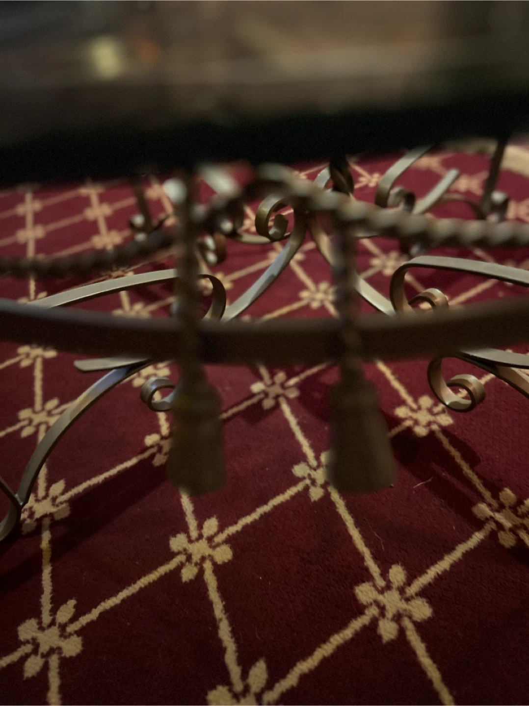 Glass Top Coffee Table - Round - photo 2