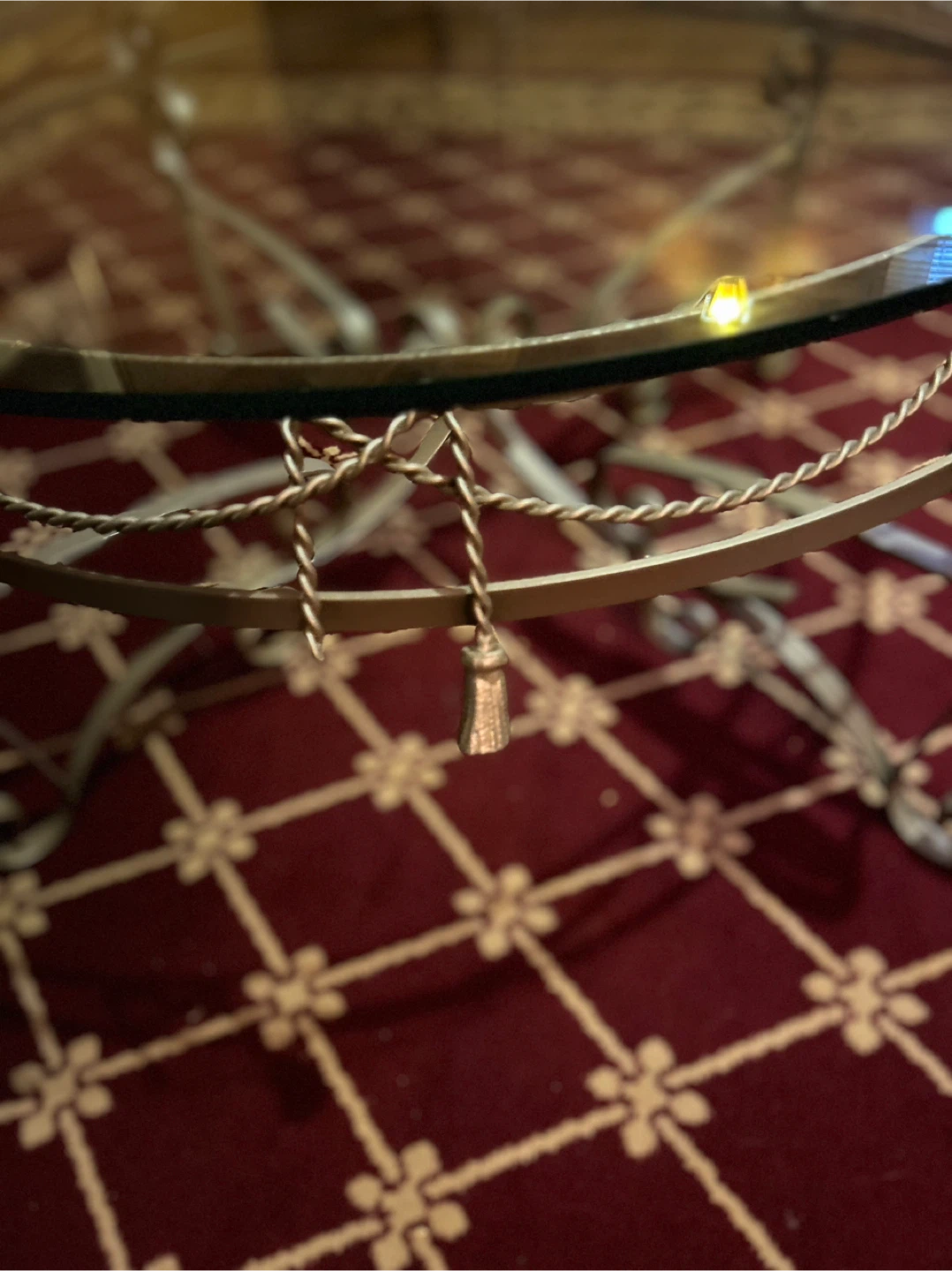 Glass Top Coffee Table - Round - photo 3