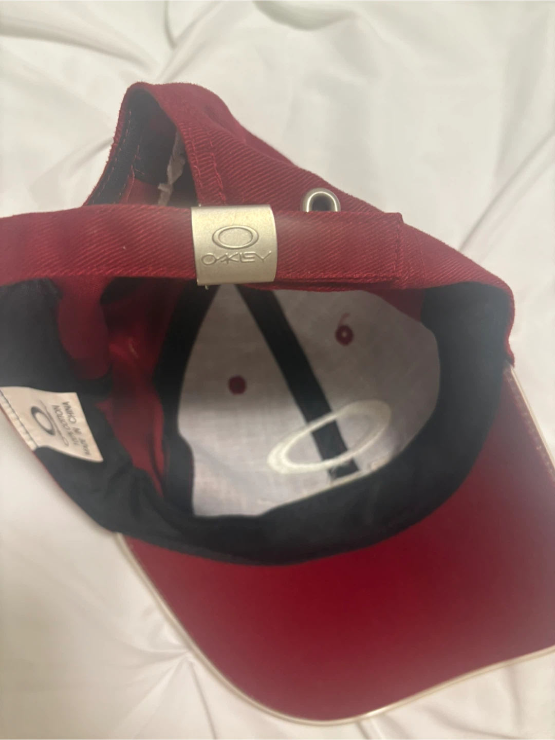 Oakley Burgundy Baseball Cap - photo 3