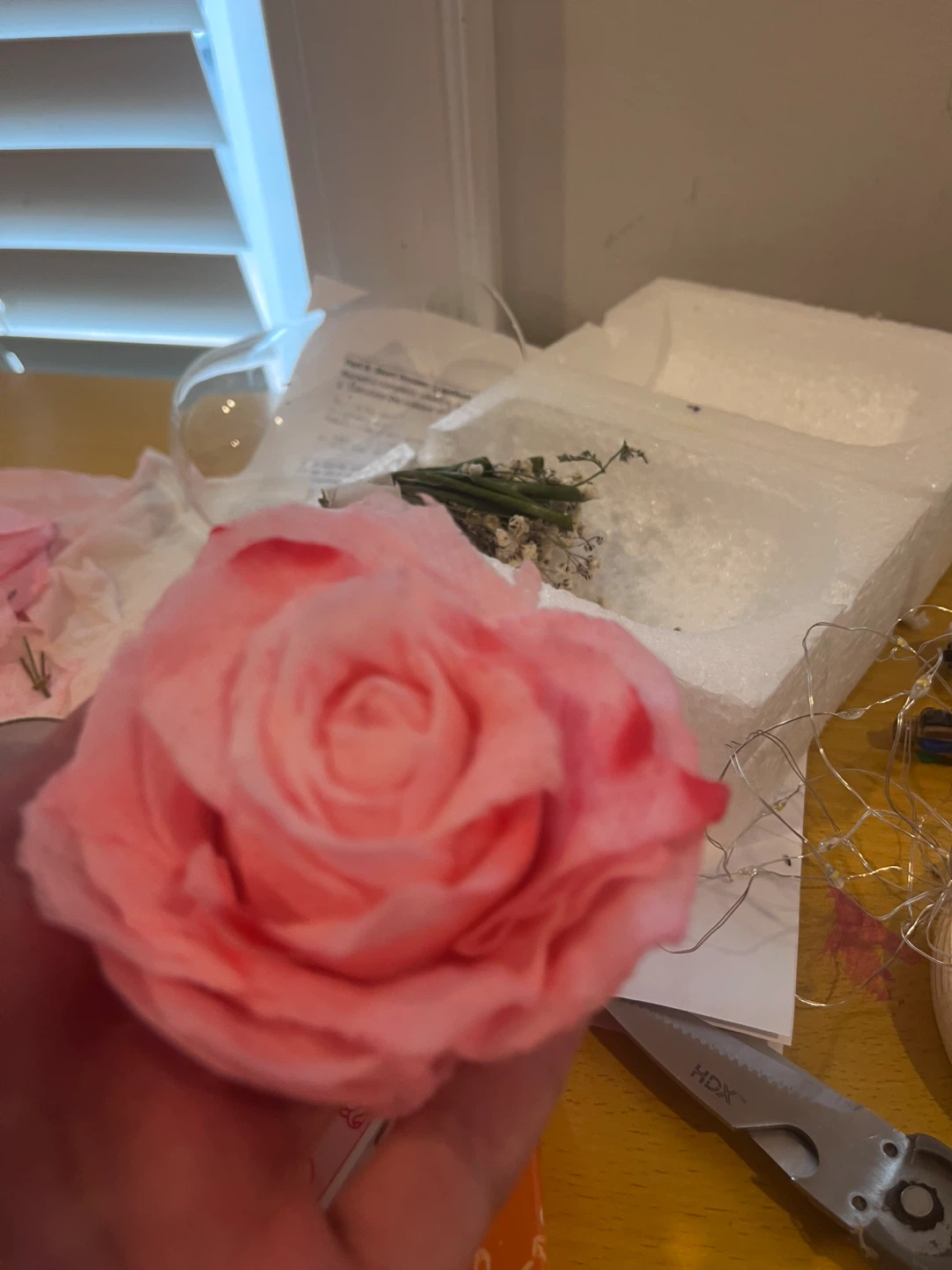 Pink Preserved Rose