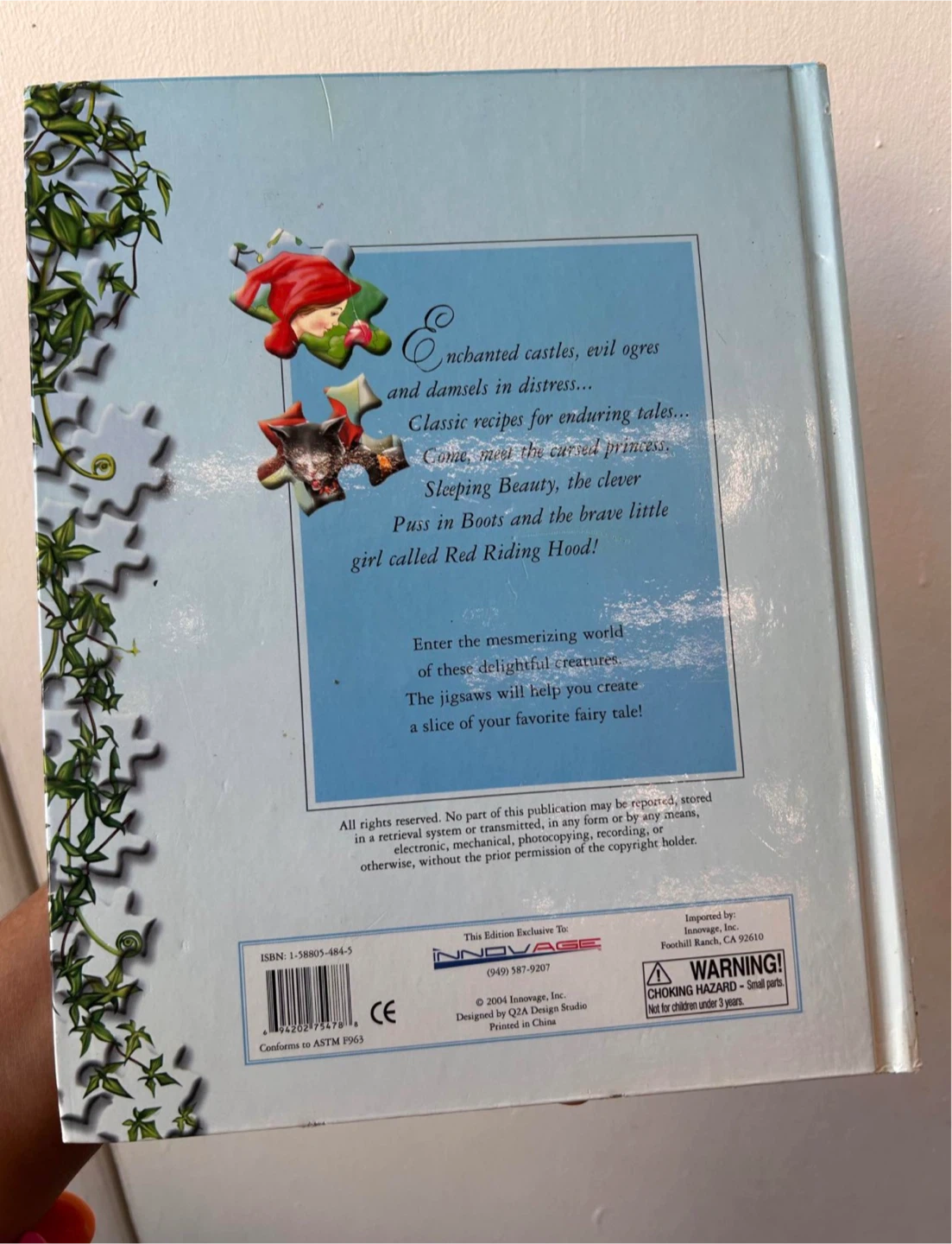 Vintage Children's Book - Fairy Tale Jigsaw Book - 2004 🥕 - photo 5