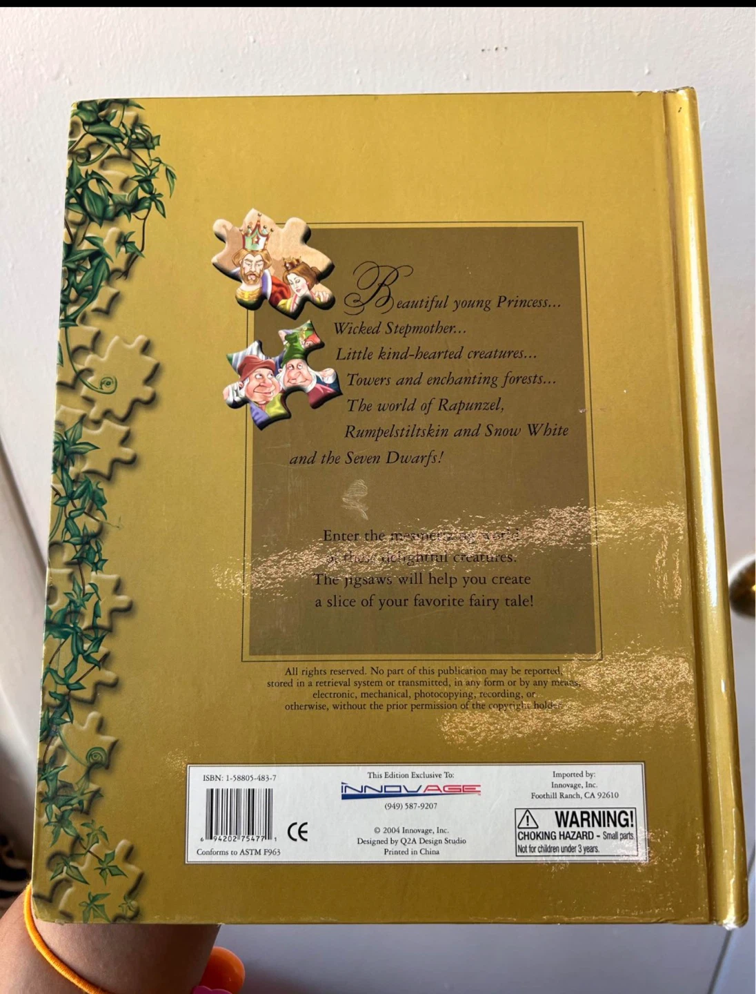 Vintage Children's Book - Fairy Tale Jigsaw Book - 2004 🥕 - photo 4