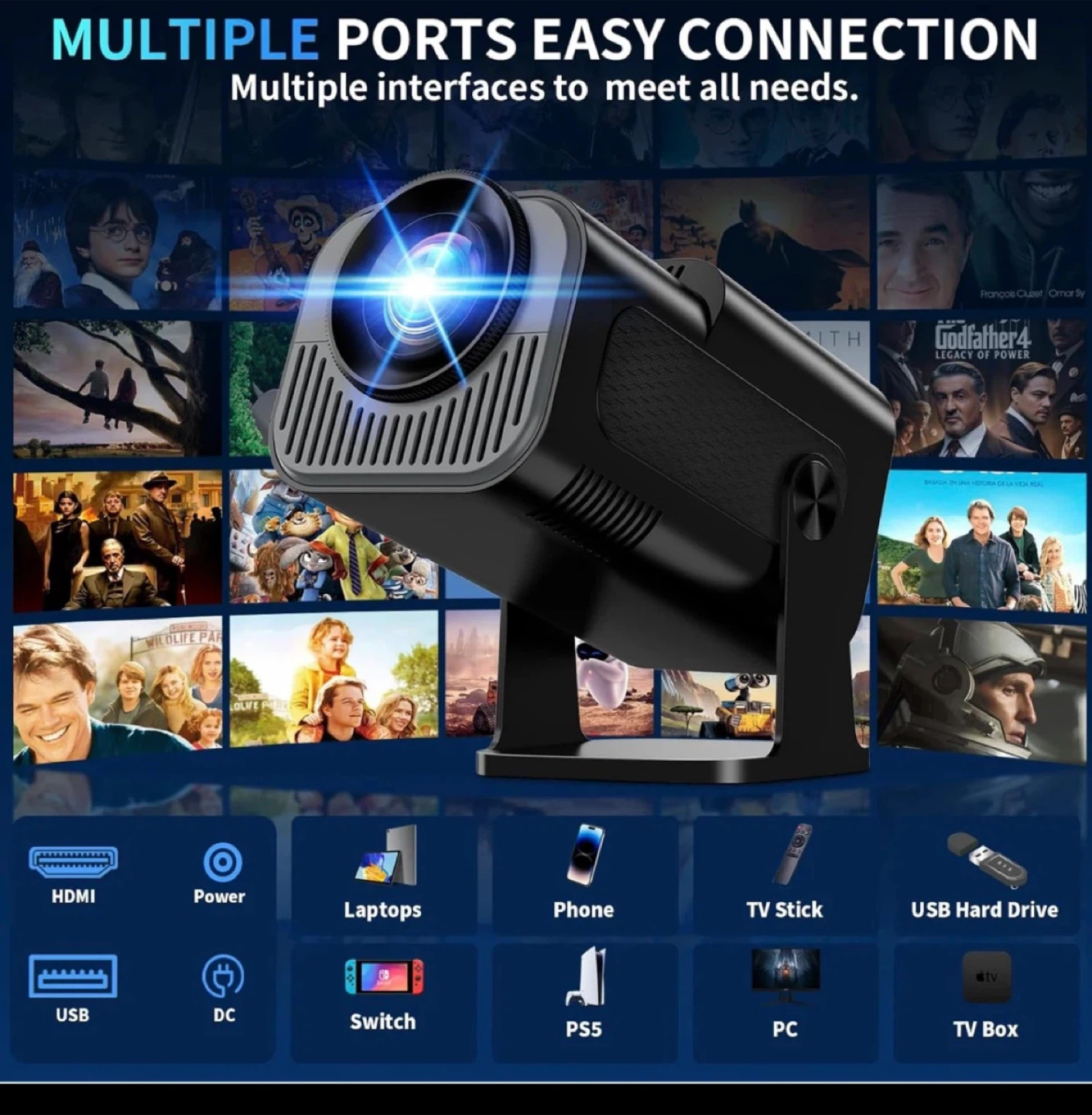 Android TV 4K  Projector - photo 2