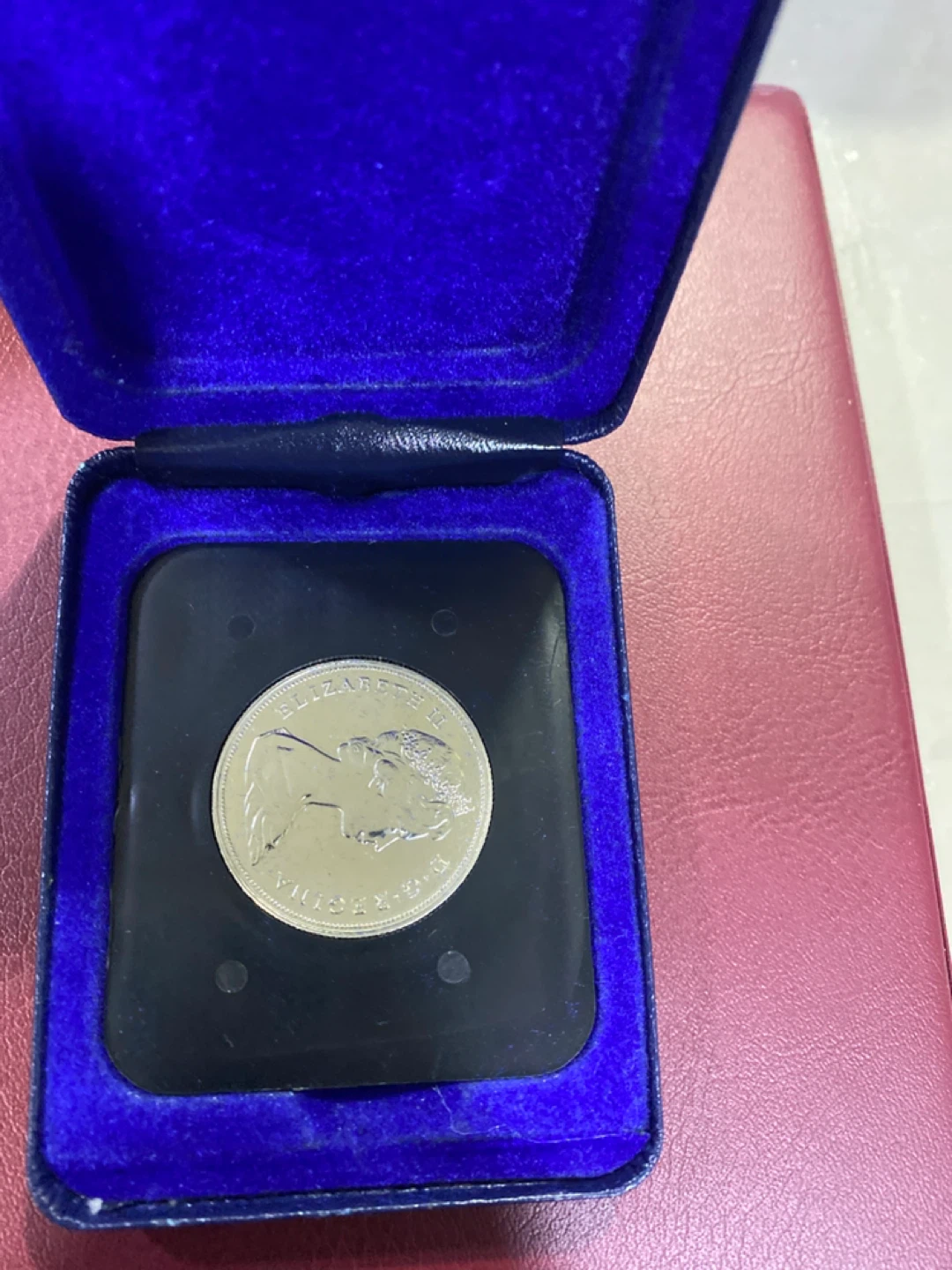 1971 British Columbia Silver Dollar Coin - photo 3