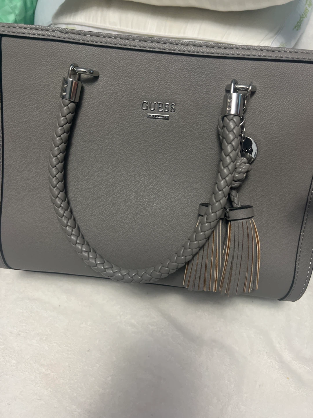 Guess Grey Satchel Bag - photo 3