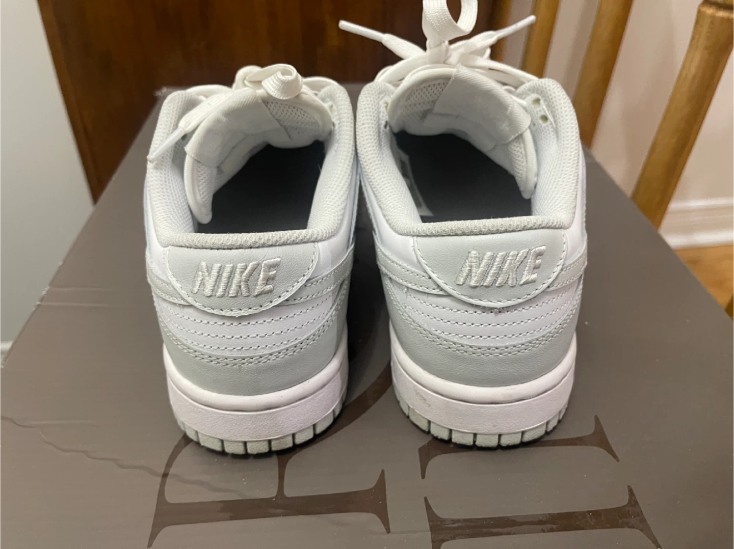 Nike Dunk Low Grey White - Women's 7.5 - photo 4