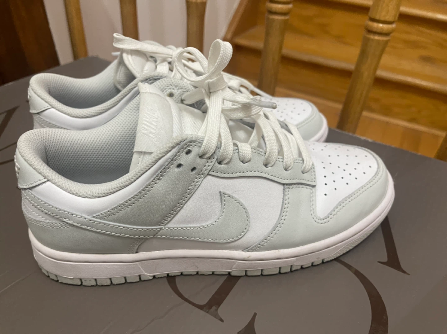 Nike Dunk Low Grey White - Women's 7.5