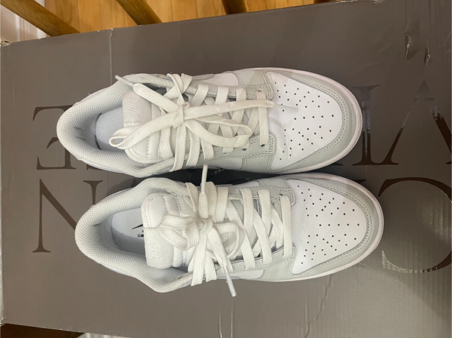 Nike Dunk Low Grey White - Women's 7.5 - photo 2