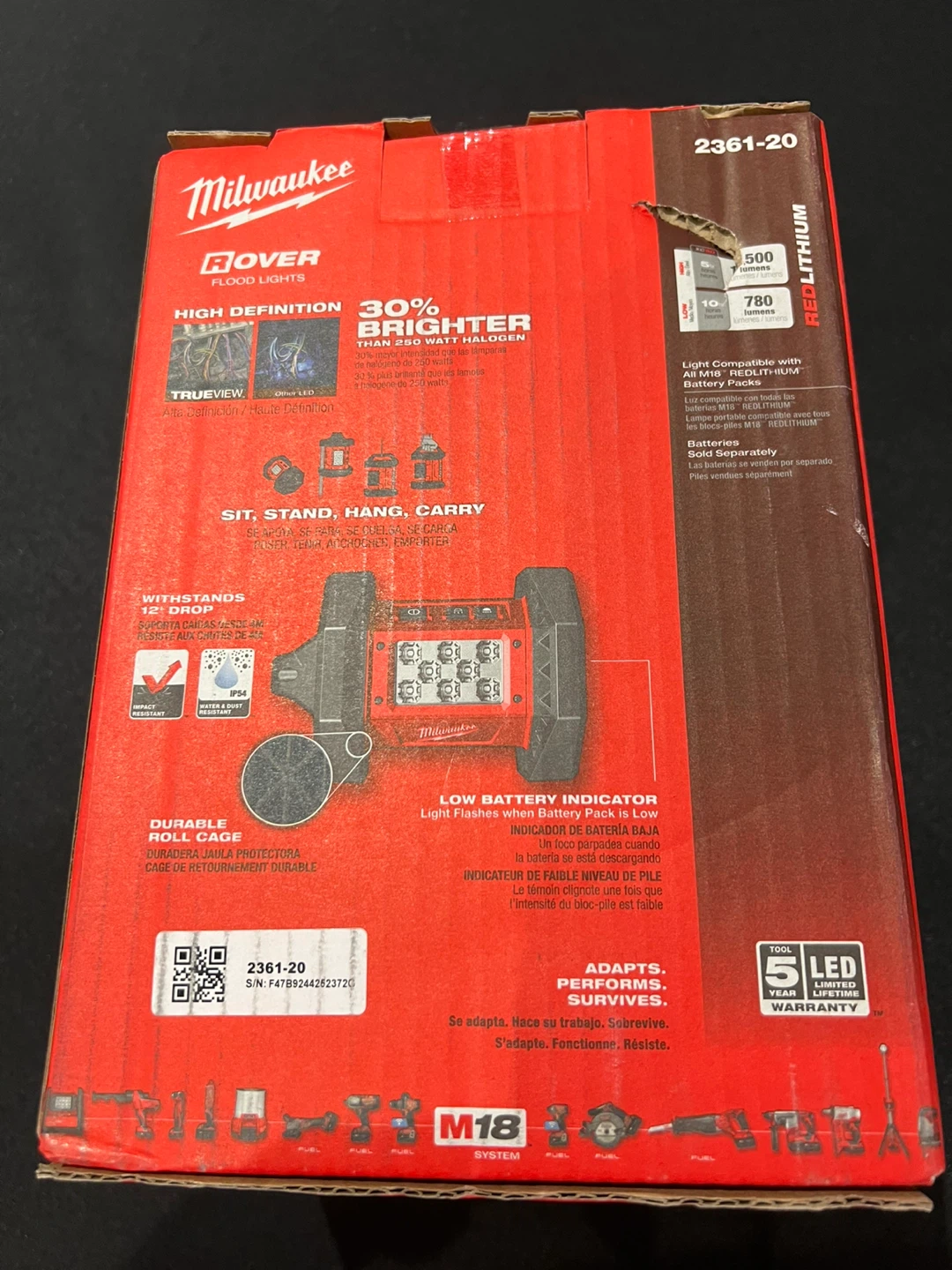 Milwaukee M18 Flood Light - photo 2