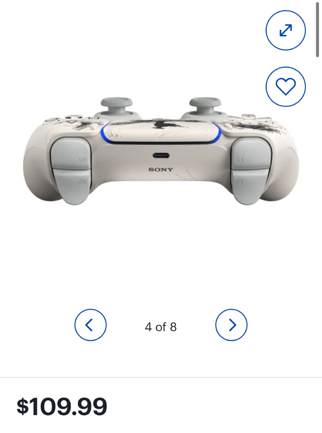 Sony PlayStation 5 DualSense Ghost of Tsushima Controller - photo 5