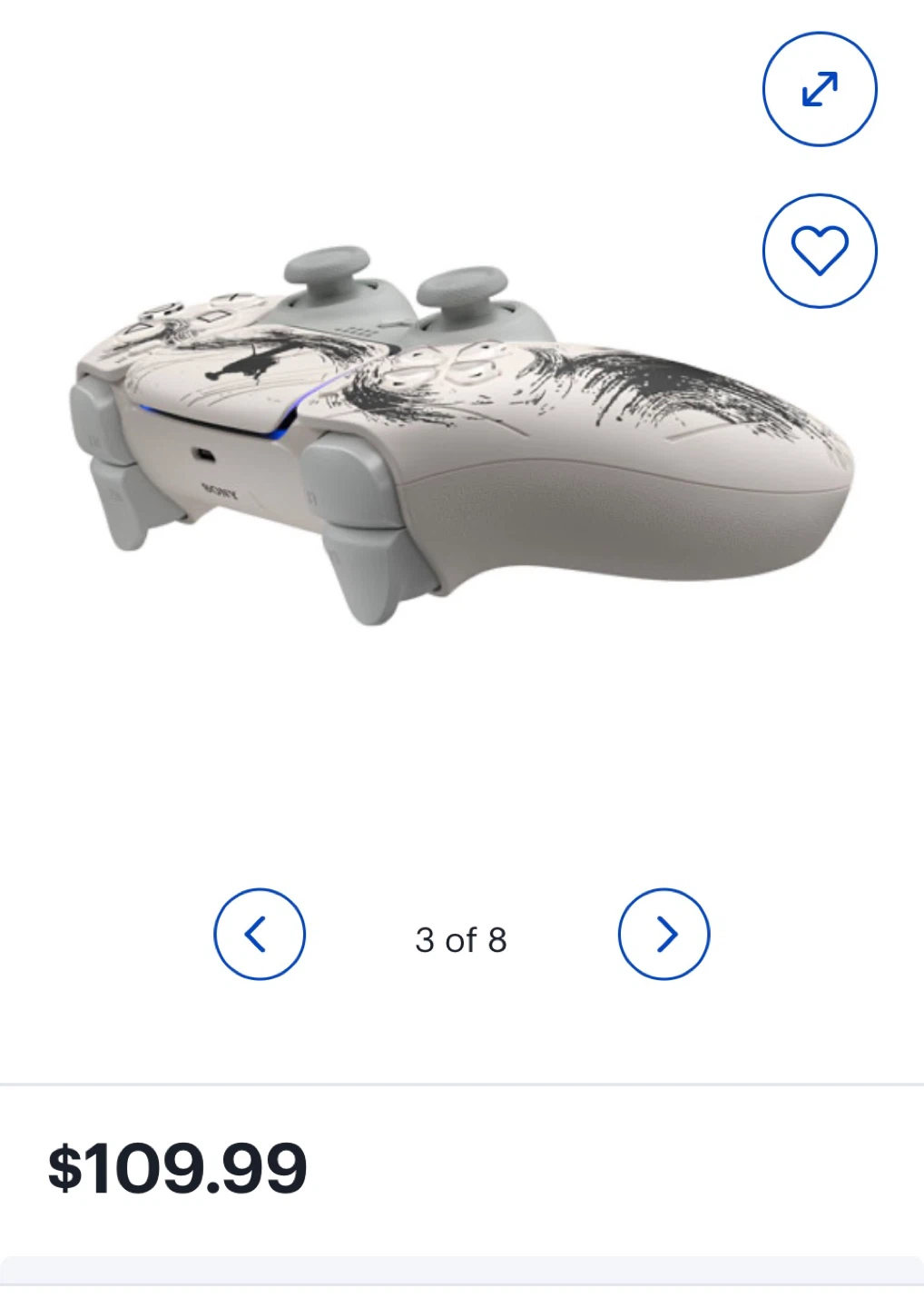 Sony PlayStation 5 DualSense Ghost of Tsushima Controller - photo 4