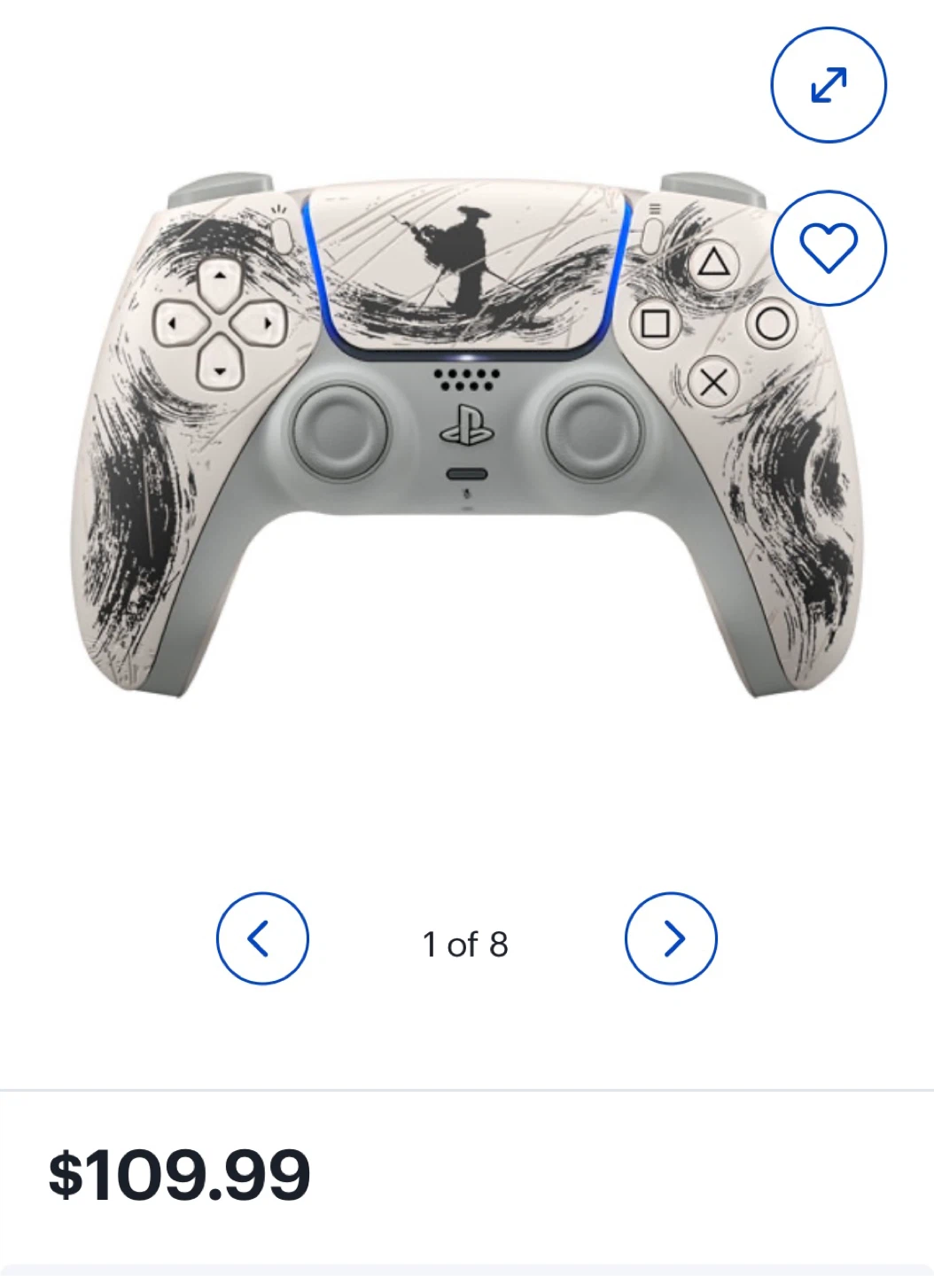 Sony PlayStation 5 DualSense Ghost of Tsushima Controller - photo 2