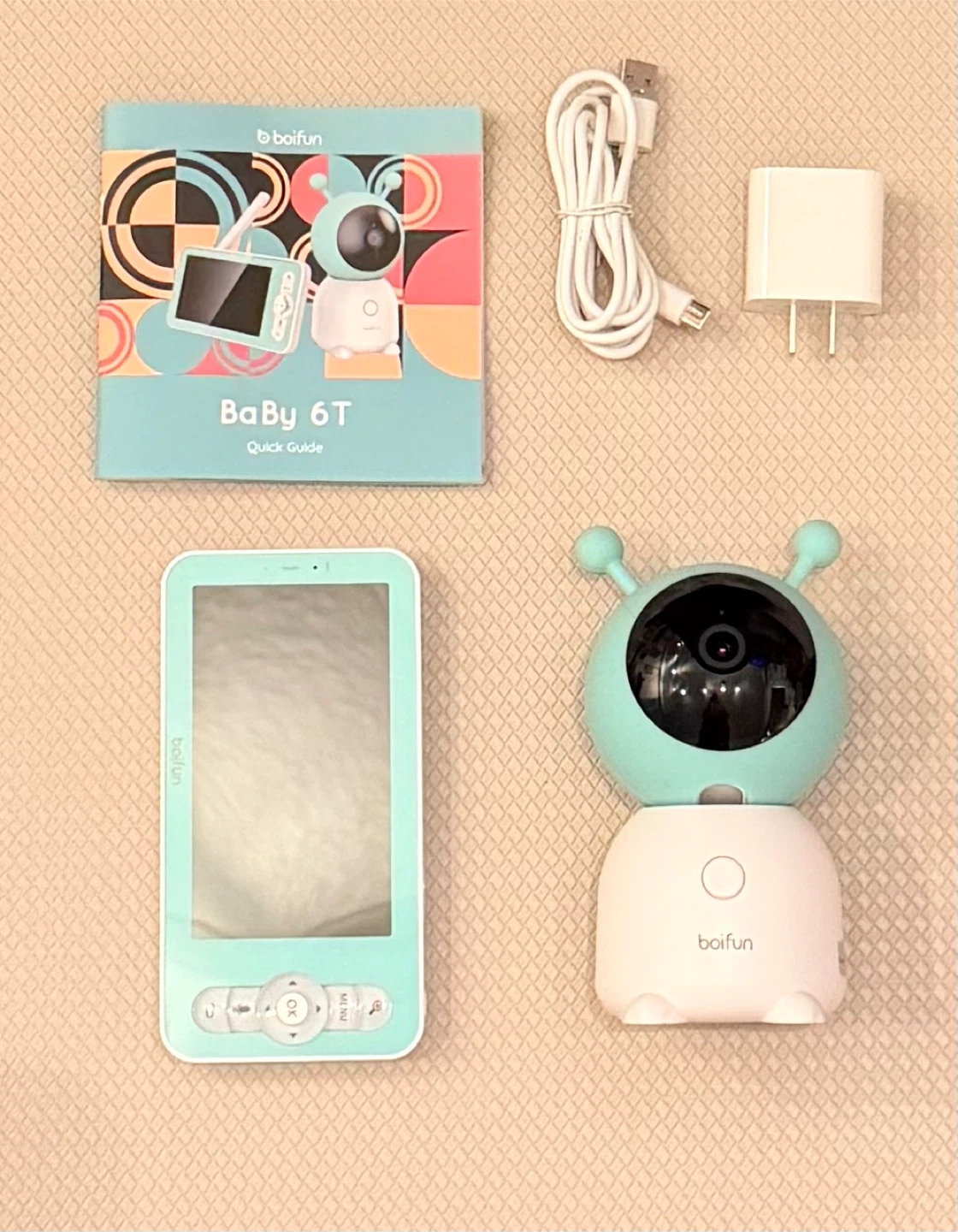 Boifun Baby 6T Baby Monitor - Like New! - photo 2