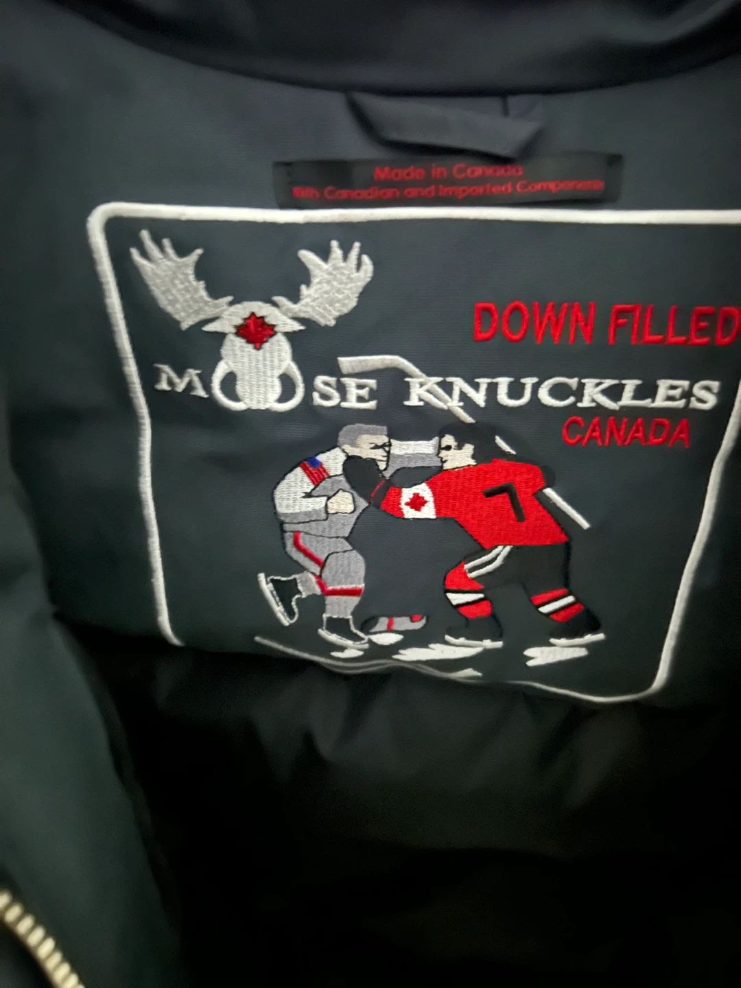 Moose Knuckles Down Filled  Bomber Jacket - photo 5