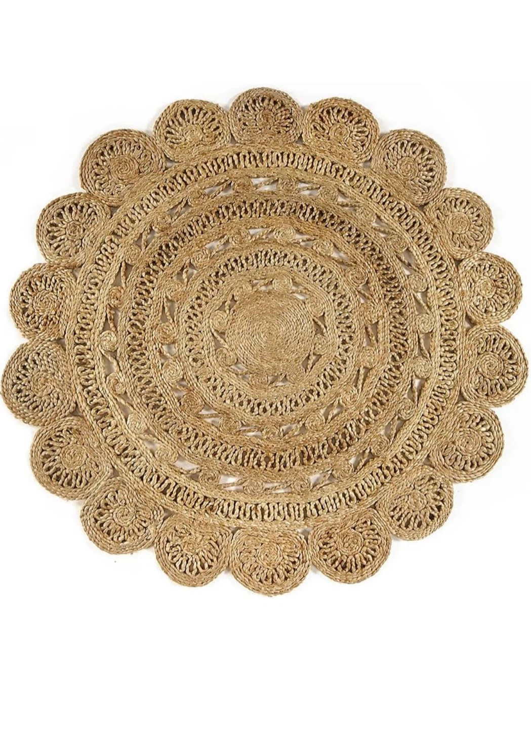 Grubhum Round Jute Rug