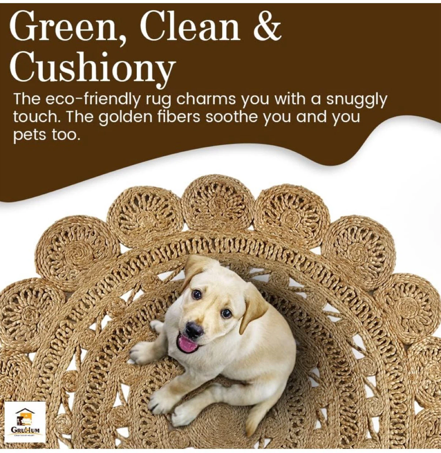 Grubhum Round Jute Rug - photo 4