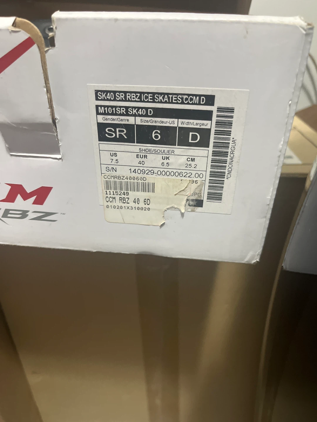 CCM RBZ Ice Hockey Skates - photo 2