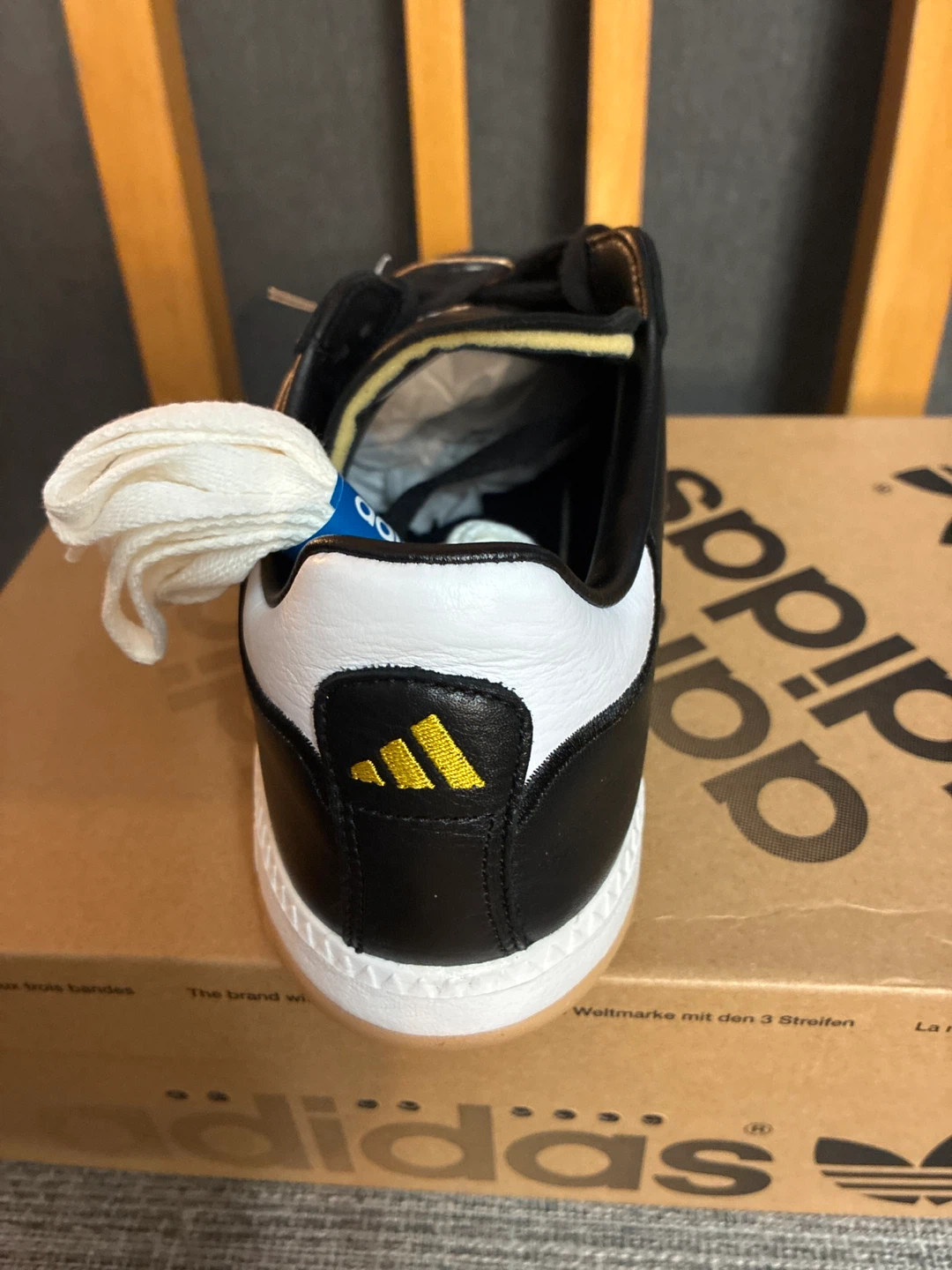 New Adidas Samba MN Black/White - photo 4