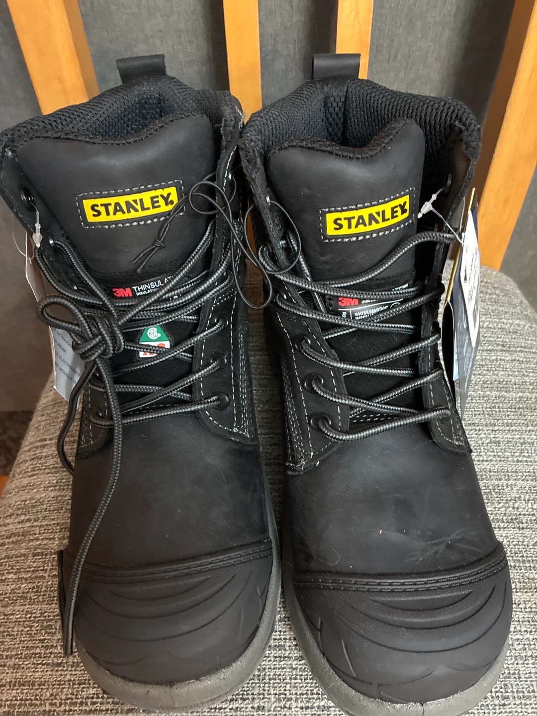 Stanley Black CSA Boots - Men's Size 8 - photo 2