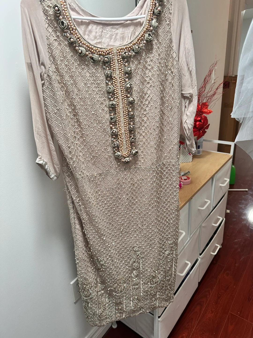 Grey Layered Dress