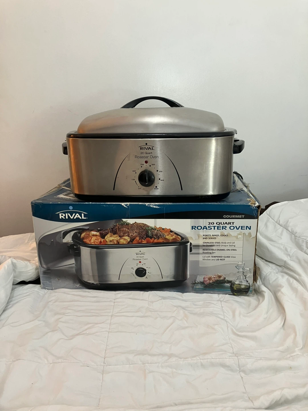 Rival 20 Quart Roaster Oven - Perfect Working Condition