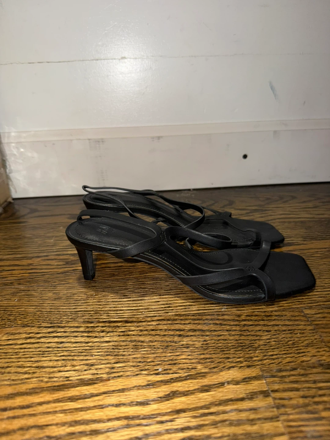 H&M Black Heeled Sandals - Size 37 - photo 4