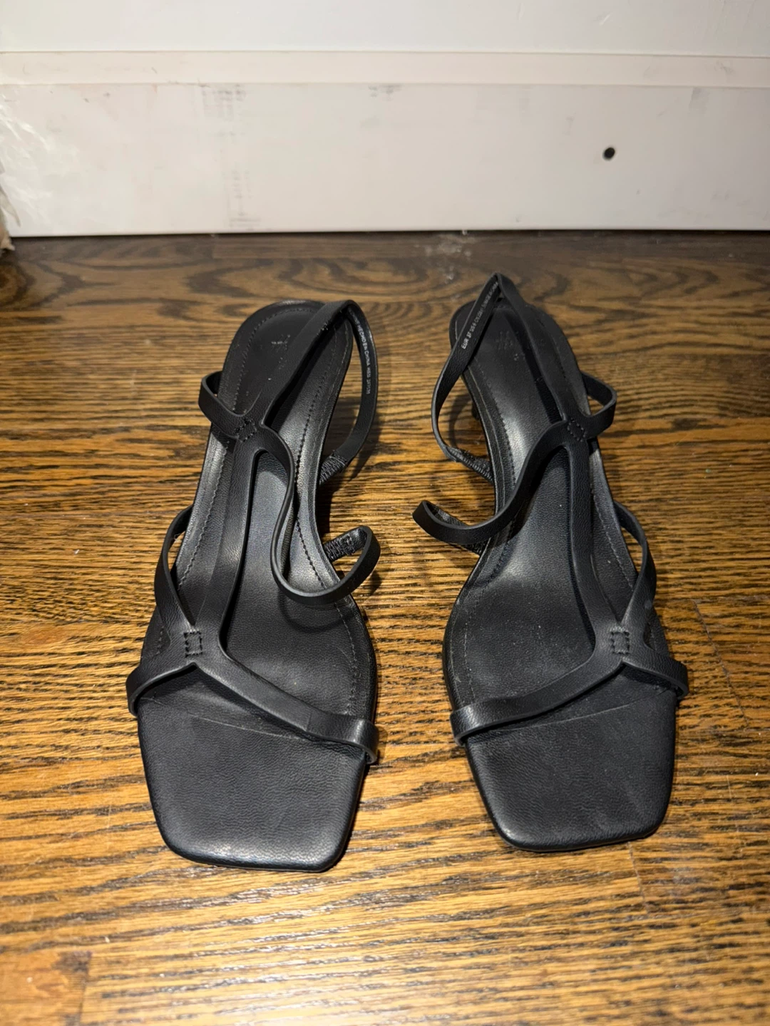 H&M Black Heeled Sandals - Size 37 - photo 5