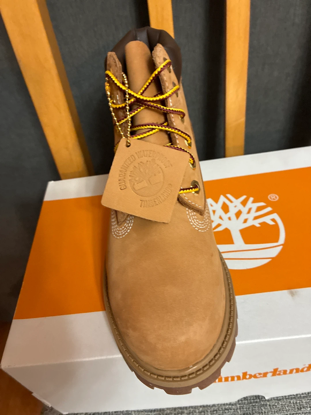 New Timberland Premium 6-Inch Waterproof Boot - Youth Size 1 - photo 2