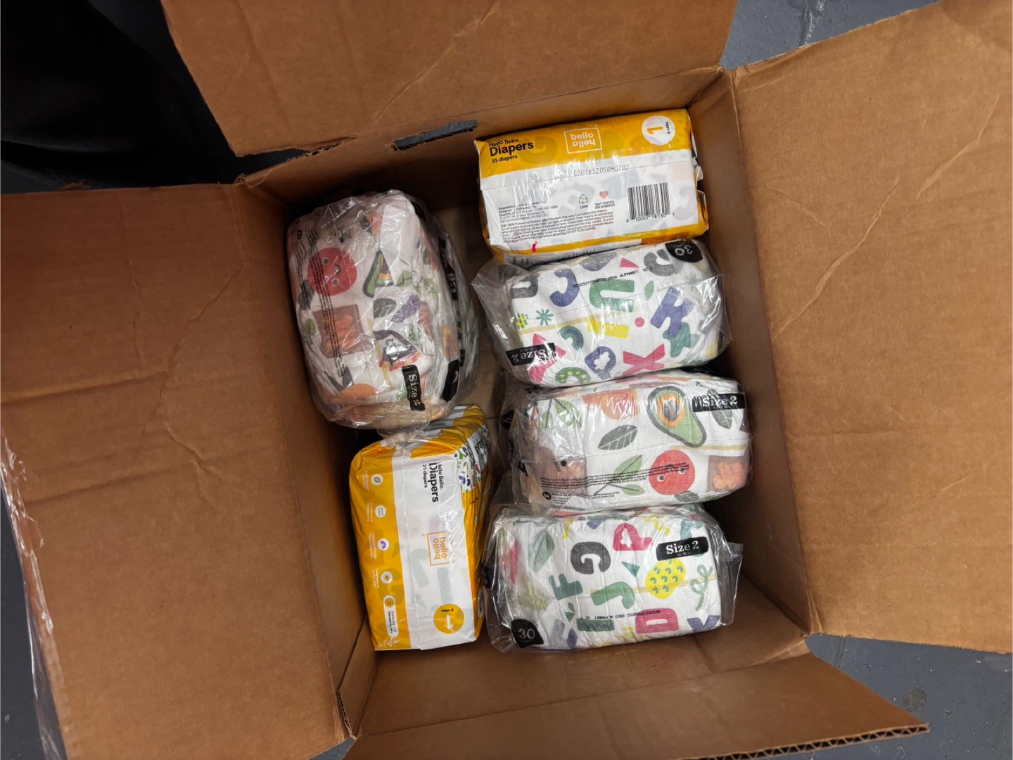 Hello Bello Size 2 Diapers - Jumbo Packs!