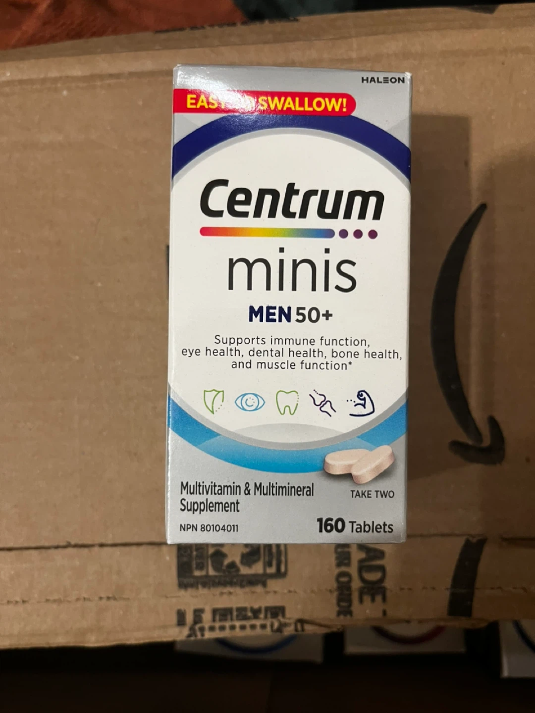 Centrum Minis Men 50+ Multivitamin, 160 Tablets