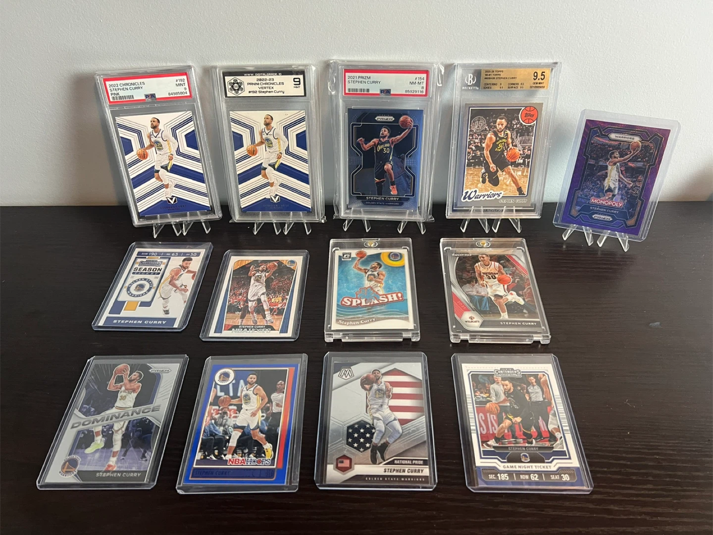 Stephen Curry Basketball Trading Cards