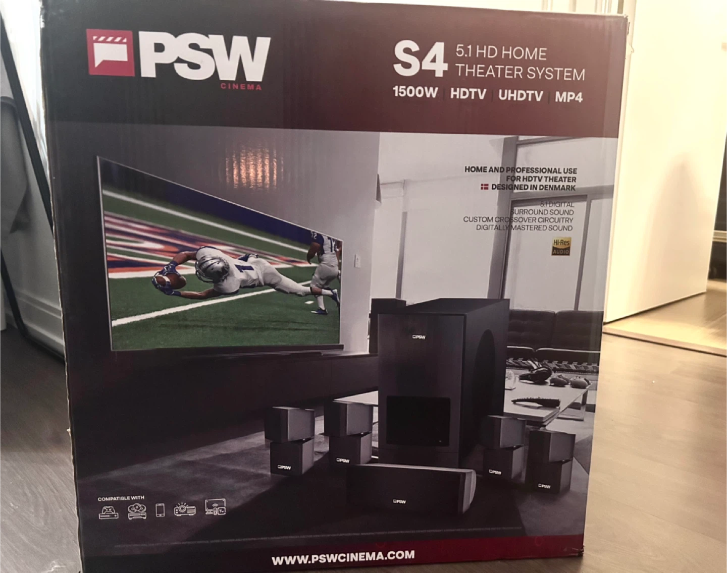 New PSW Cinema S4 Home Theatre System