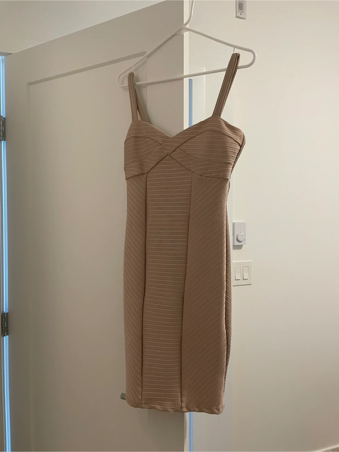 Nude Bodycon Dress