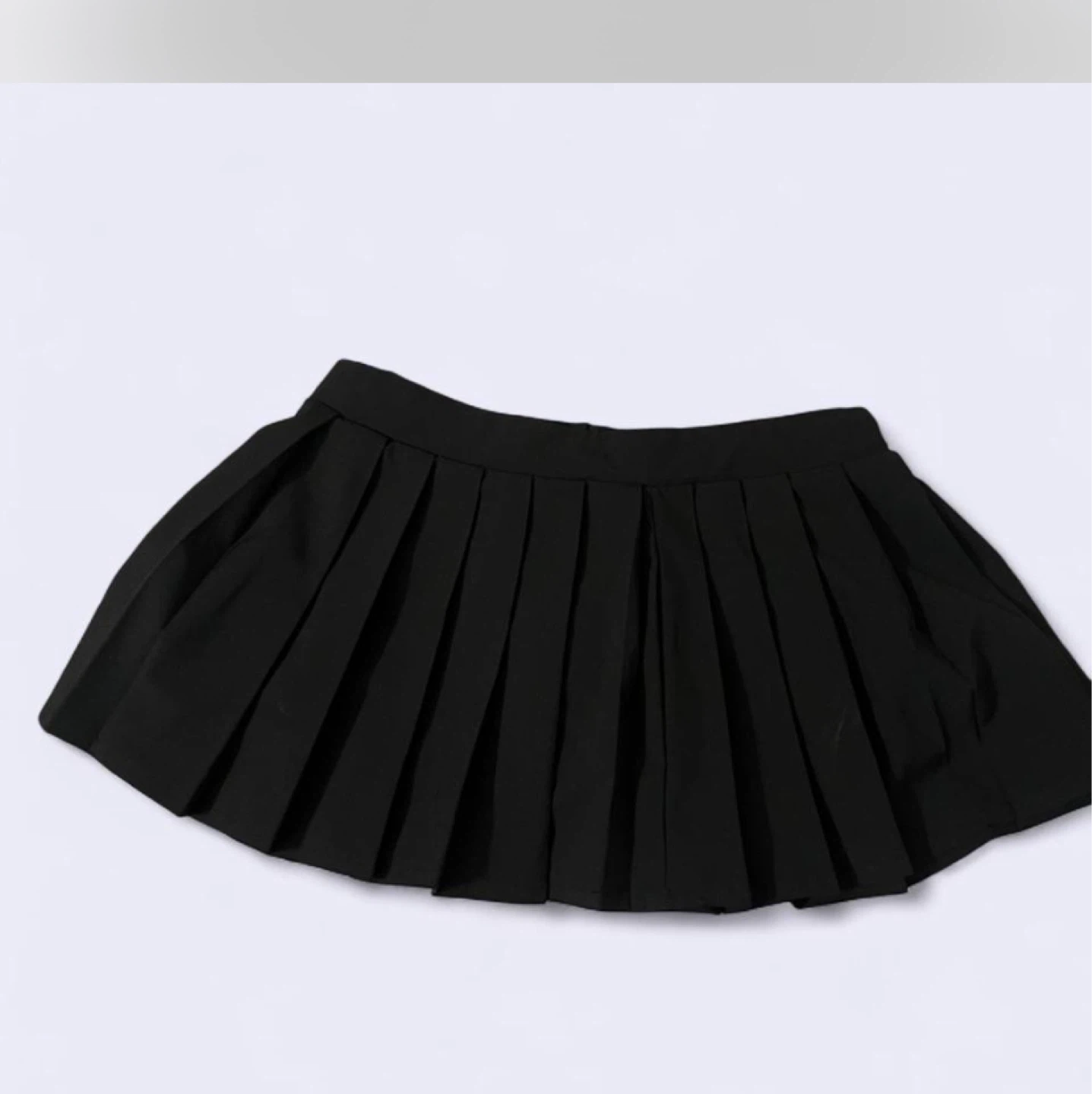Streetwear Society Black Pleated Skirt - Size S