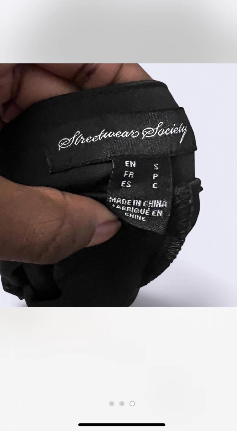 Streetwear Society Black Pleated Skirt - Size S - photo 3