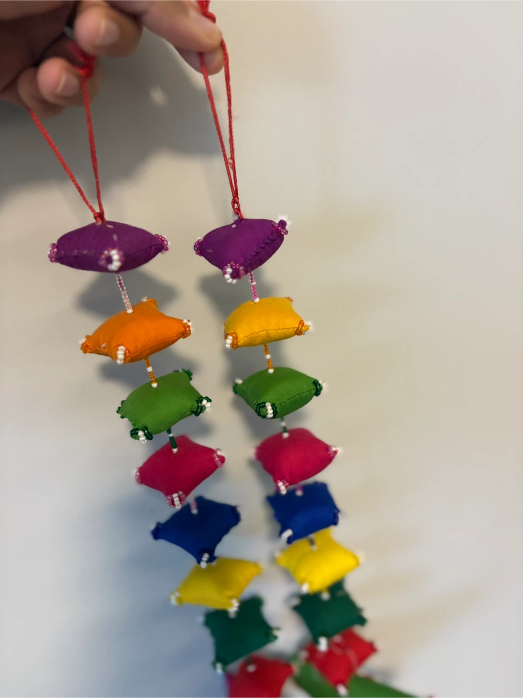 Wall Hanging with Cotton Filled Fish Set of 2 - photo 2