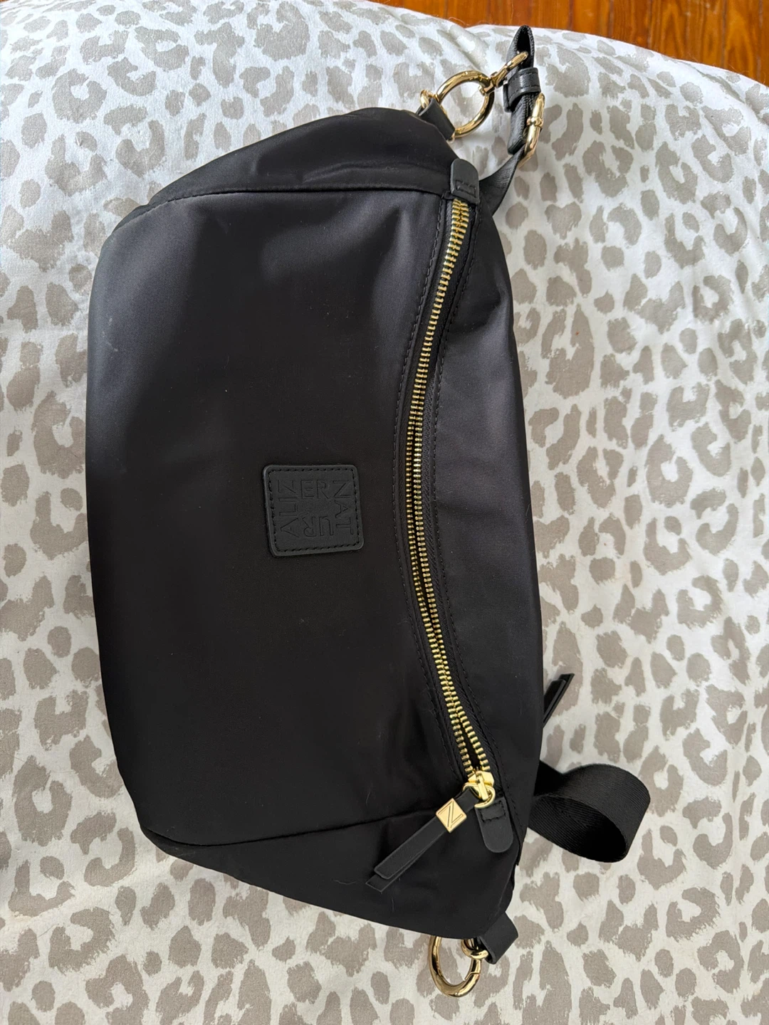NURTURE BY NATURE Black Crossbody Bag