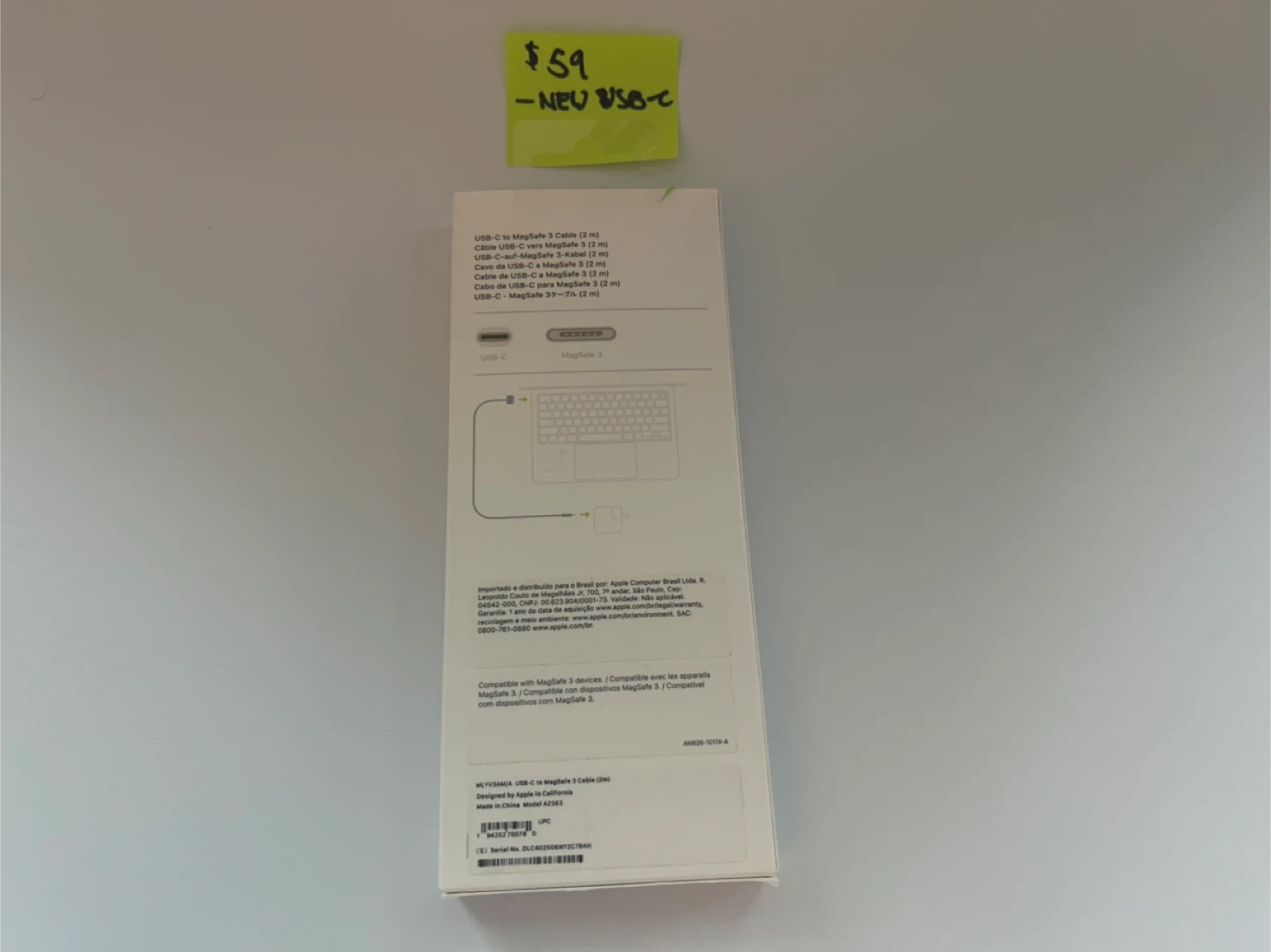 ✨ Apple USB‑C to MagSafe Charging Cable - photo 2