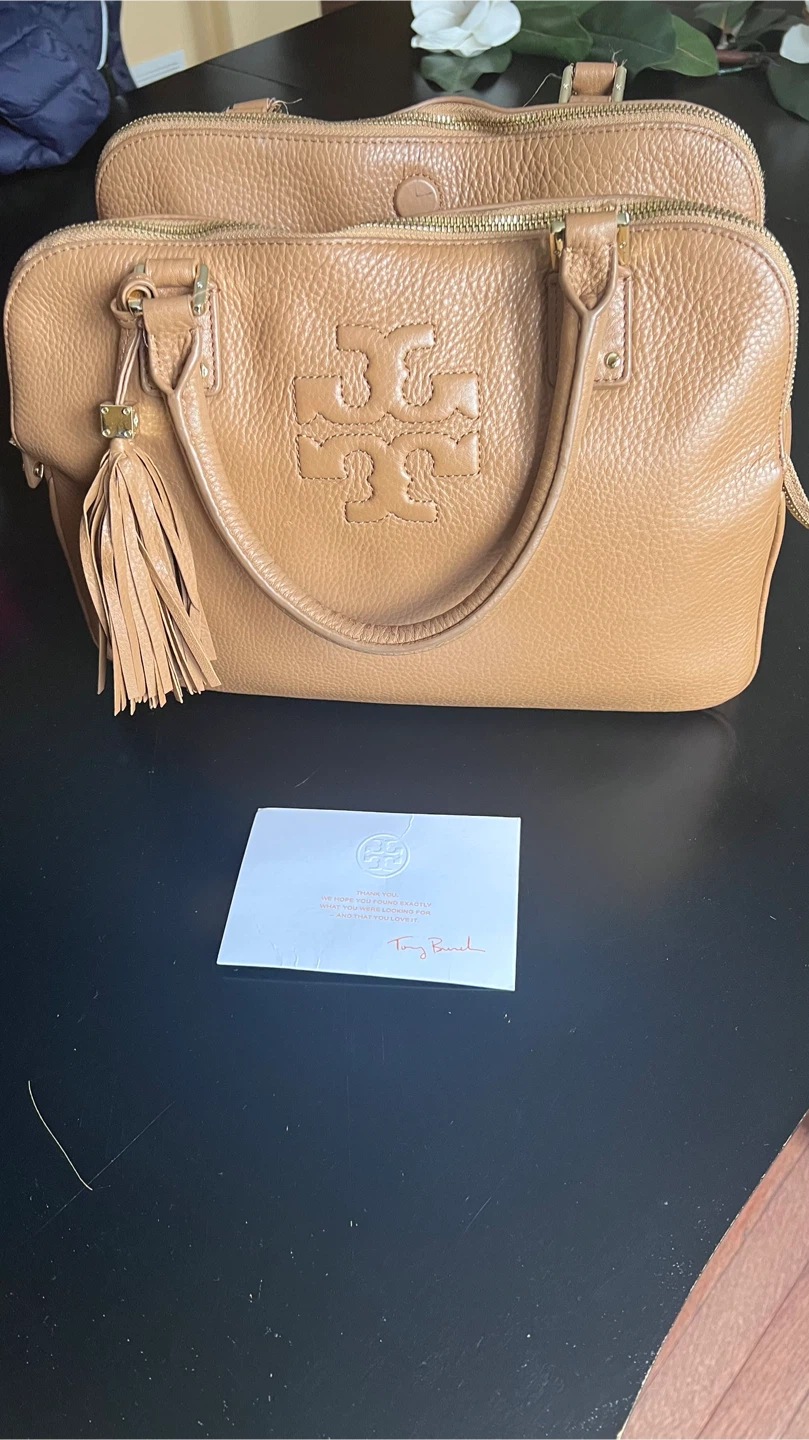 Tory Burch Leather Satchel