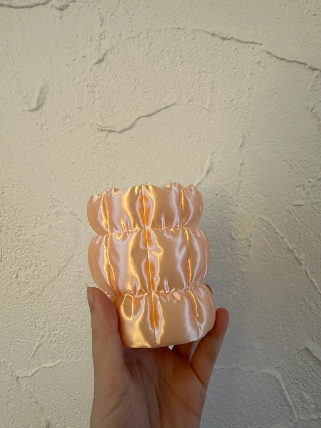Makeup Brush Holder - Peach