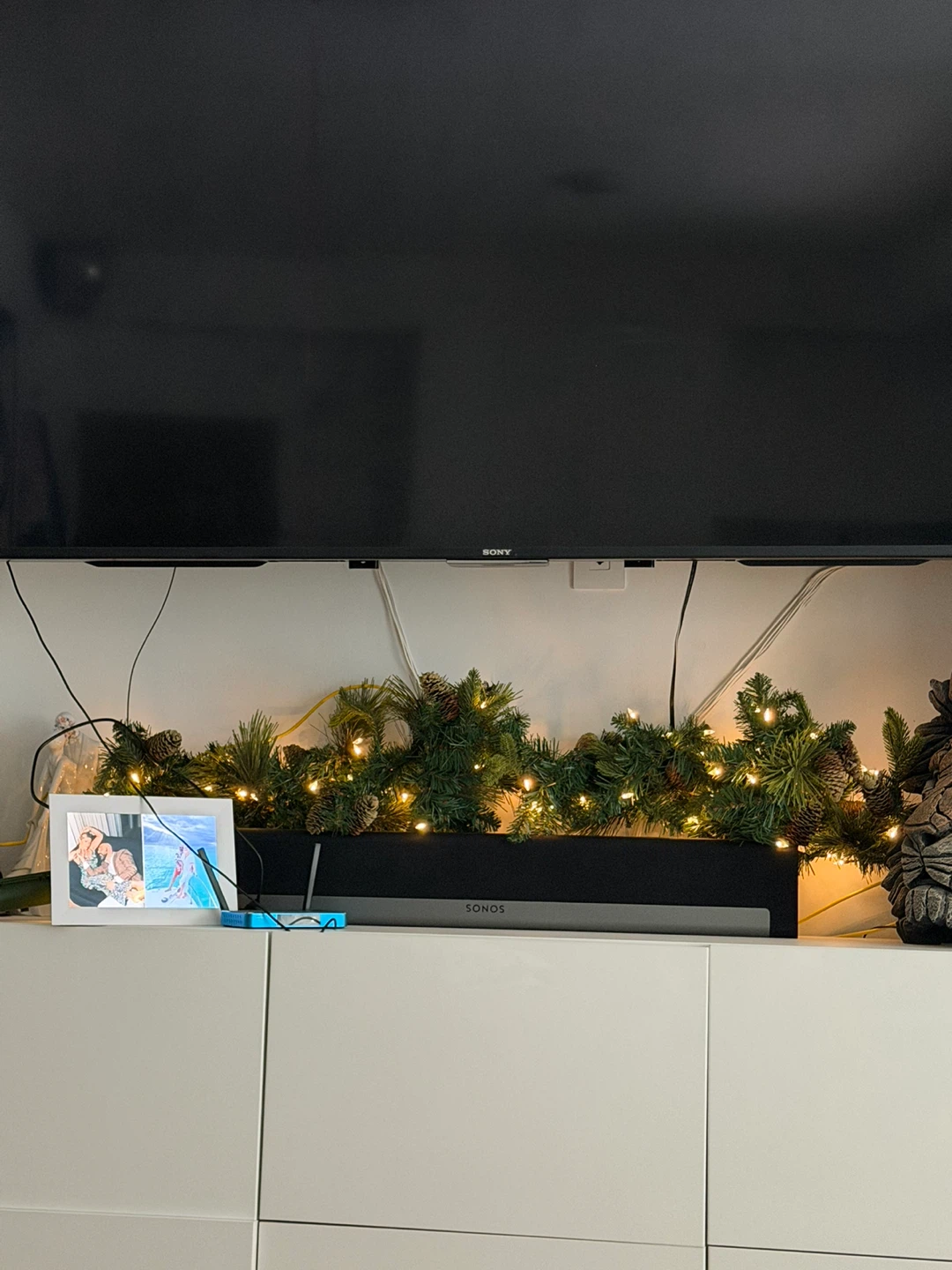 9 ft Pre-Lit Artificial Christmas Garland
