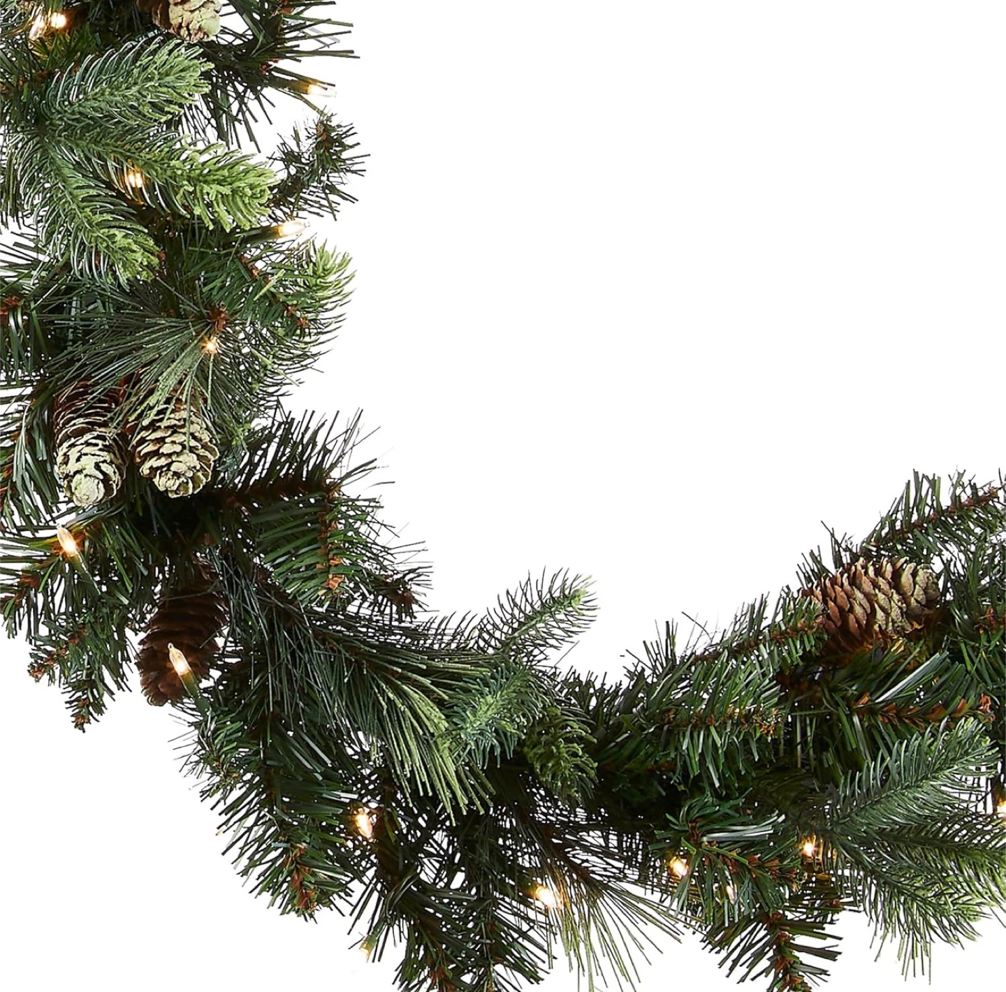 9 ft Pre-Lit Artificial Christmas Garland - photo 3