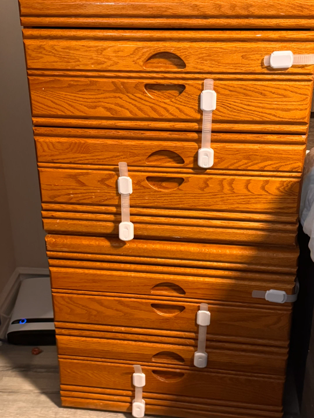 Solid Wooden Dresser with Drawer