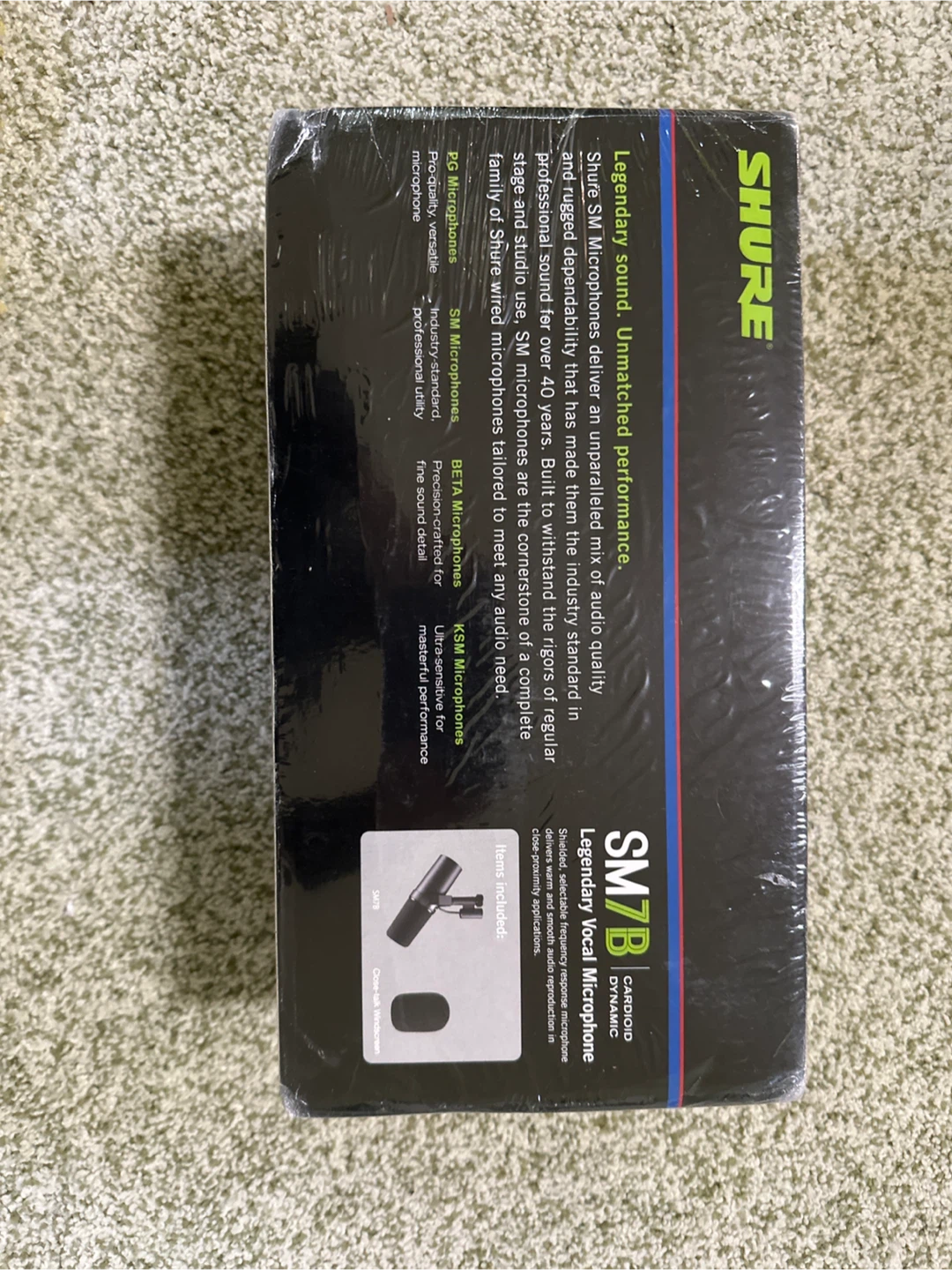 New Shure SM7B Cardioid Dynamic Microphone - photo 3