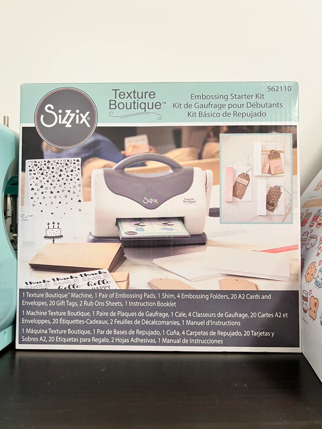 Sizzix Texture Boutique Embossing Machine Kit